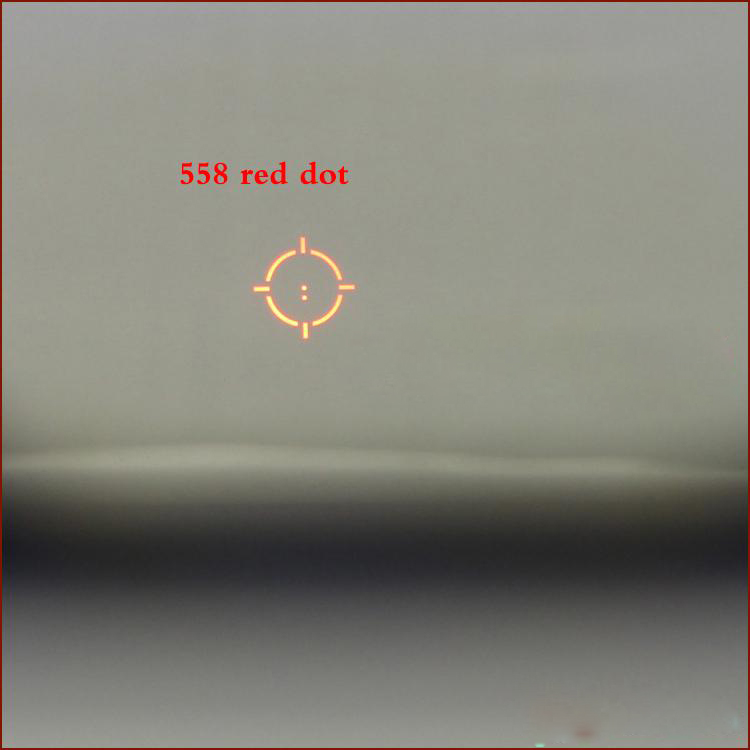 NEW 558 Holographic Red Green Dot Sight Tactical Rifle Scope TAN